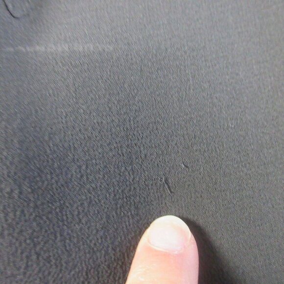 Club Monaco 100% Silk Shift Dress Women 6 Grey 3/4 Sleeve Knee Length Flowy 140 - Picture 10 of 11